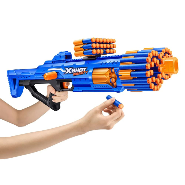 Помпова зброя - Швидкострільний бластер X-Shot Insanity berzerko 8 shot (36610R)#3