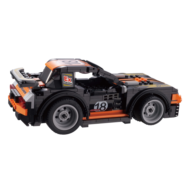 Конструктори з унікальними деталями - Конструктор Wise block Спортивний автомобіль на радіокеруванні (EU389054)#5