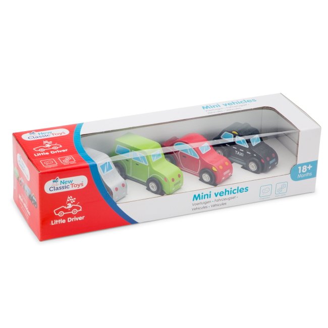 Машинки для малюків - Ігровий набір New classic toys First driver 4 машинки (11934)#3