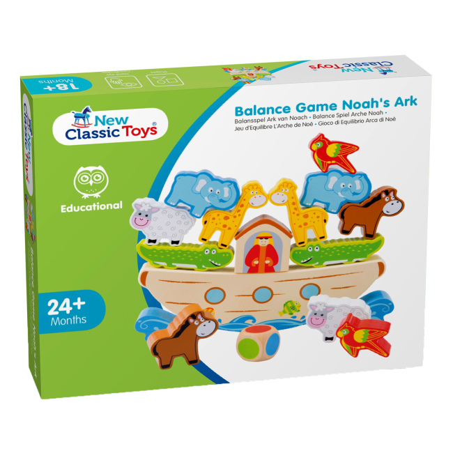 Розвивальні іграшки - Розвивальна іграшка New classic toys Балансир Ноїв ковчег (10548)#3