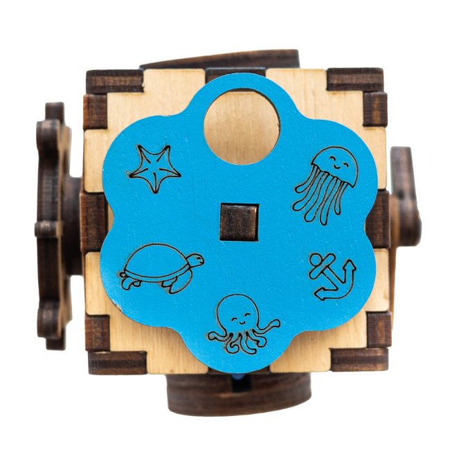 Розвивальні іграшки - Розвивальна іграшка Good Play Бізікубик Океан (К108)#3