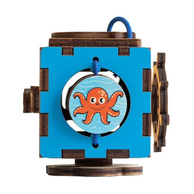 Розвивальні іграшки - Розвивальна іграшка Good Play Бізікубик Океан (К108)#5