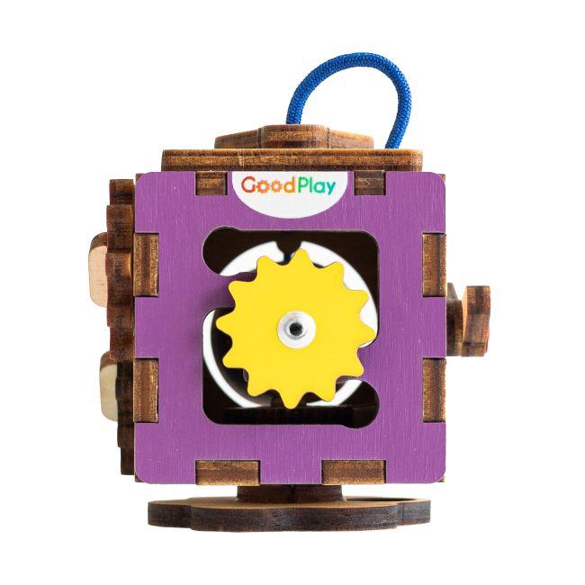 Розвивальні іграшки - Розвивальна іграшка Good Play Бізікубик Смарт (К110)#3