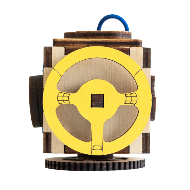 Розвивальні іграшки - Розвивальна іграшка Good Play Бізікубик Авто (К111)#2