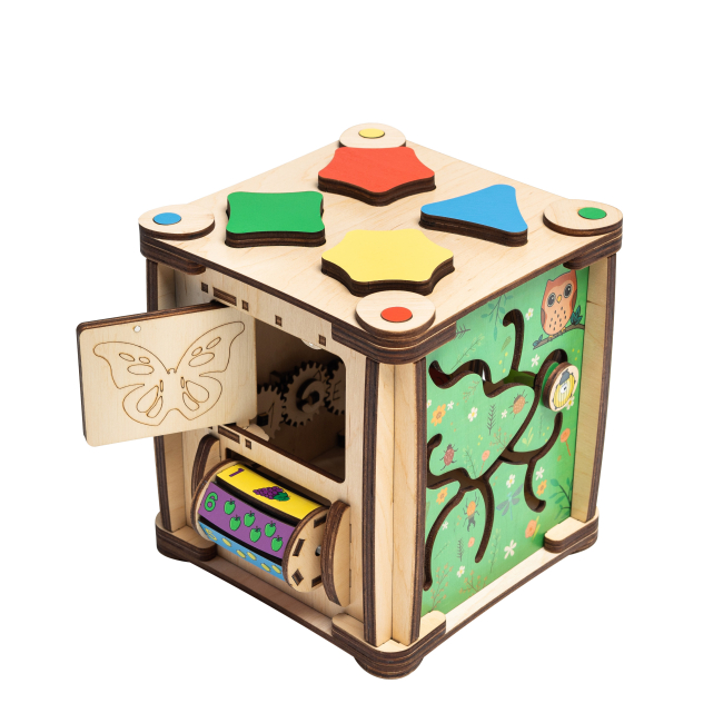 Розвивальні іграшки - Розвивальна іграшка Good Play Бізікубик Розвиток LED (K103E)#3