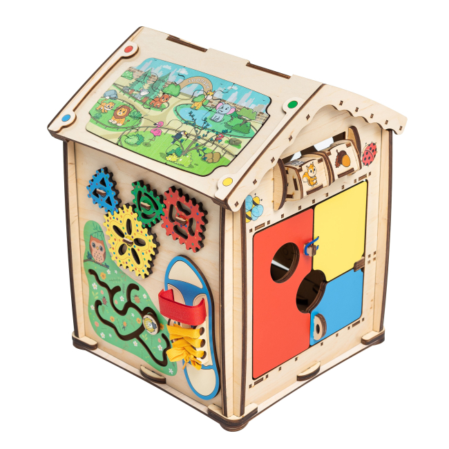 Розвивальні іграшки - Розвивальна іграшка Good Play Бізібудиночок Мудрець LED (B104E)#2