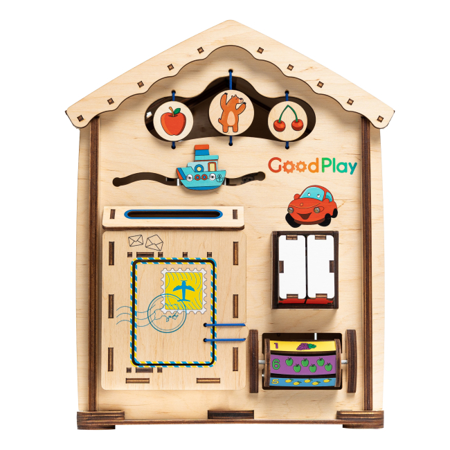 Розвивальні іграшки - Розвивальна іграшка Good Play Бізібудиночок Мудрець LED (B104E)#4