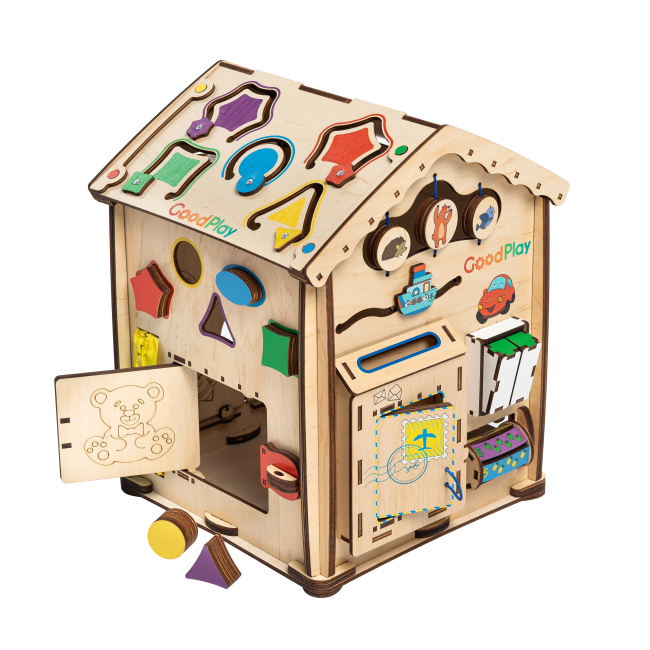 Розвивальні іграшки - Розвивальна іграшка Good Play Бізібудиночок Мудрець LED (B104E)#5