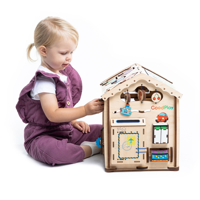 Розвивальні іграшки - Розвивальна іграшка Good Play Бізібудиночок Мудрець LED (B104E)#6