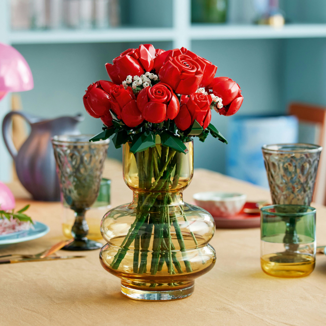 Конструктори LEGO - Конструктор LEGO Botanicals Букет троянд (10328)#4