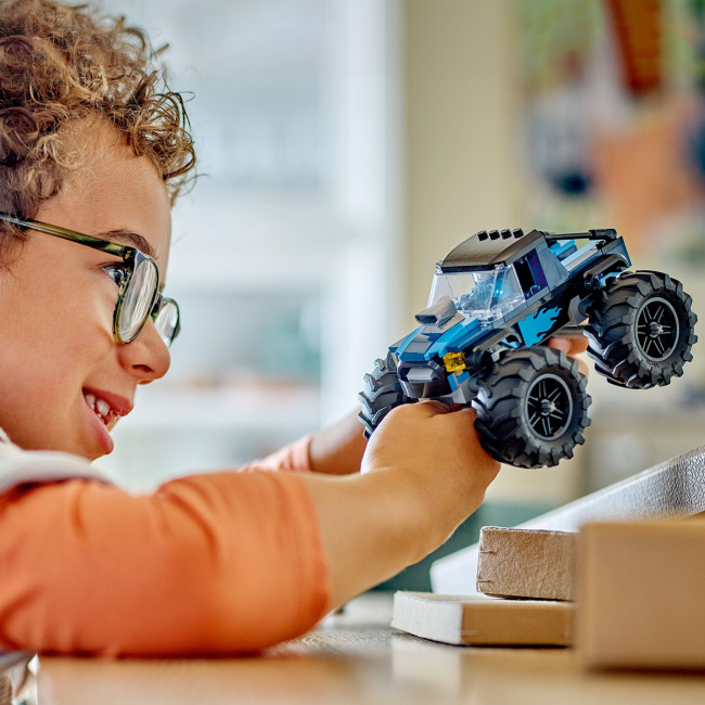 Конструктори LEGO - Конструктор LEGO City Синя вантажівка-монстр (60402)#6