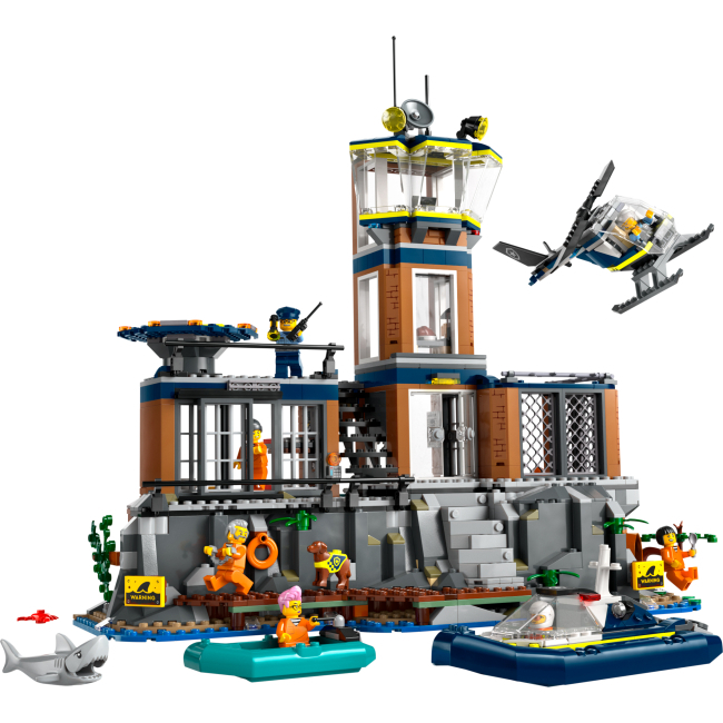 Конструктори LEGO - Конструктор LEGO City Поліцейський острів-в'язниця (60419)#2
