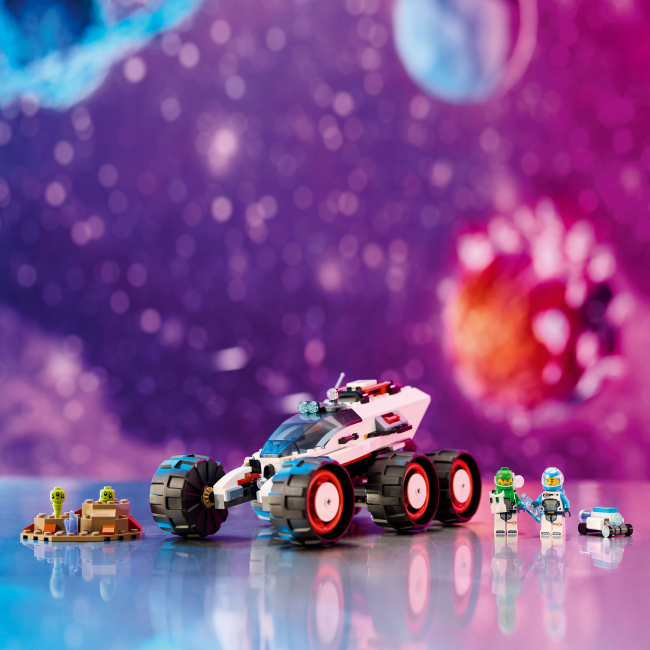 Конструктори LEGO - Конструктор LEGO City Космічний дослідницький всюдихід й інопланетне життя (60431)#6