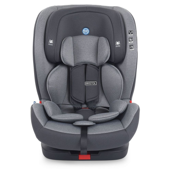 Автокрісла й аксесуари - Автокрісло El Camino Bristol сірий (ME 1080-B Royal Gray)#2