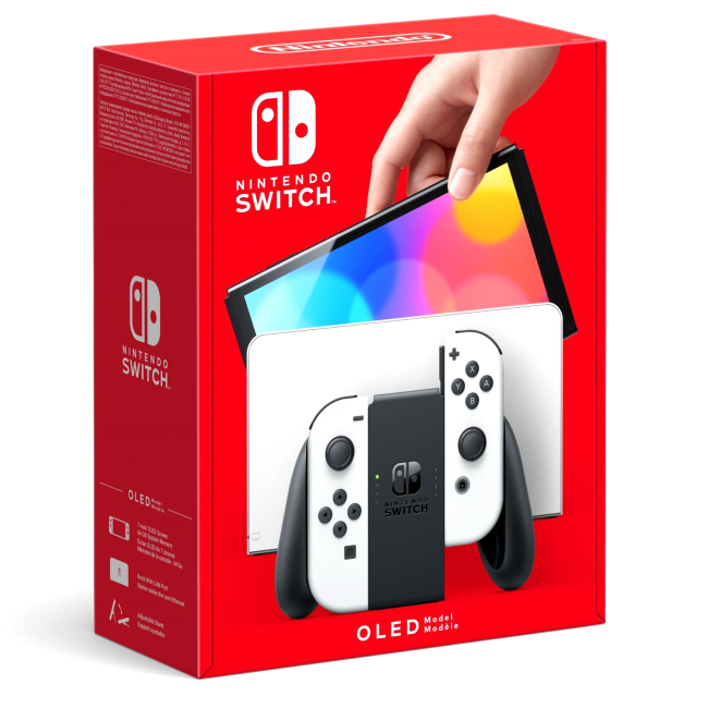 Ігрові приставки - Ігрова консоль Nintendo Switch Oled біла (45496453435)#7