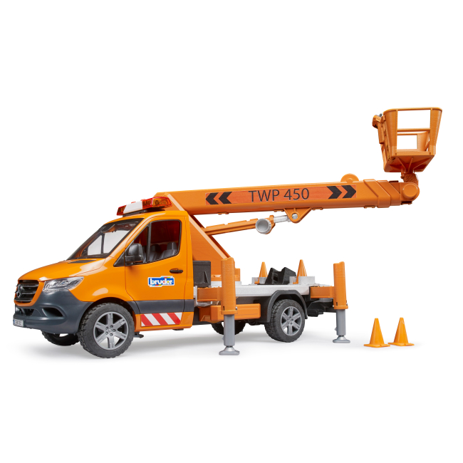 Транспорт і спецтехніка - Автокран Bruder MB Sprinter сервісної служби (02679)#2