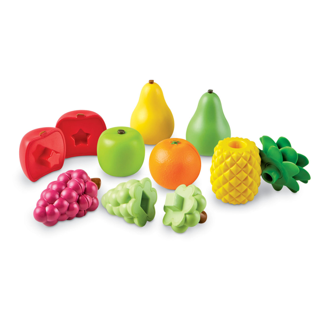 Розвивальні іграшки - Ігровий набір Learning Resources Фрукти і форми (LER6715)#2