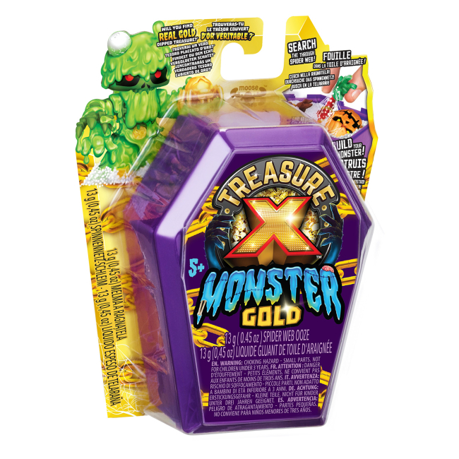 Фігурки персонажів - Ігрова фігурка Treasure X Monster Gold у труні (123402)#2