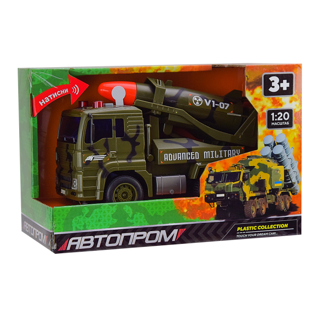 Транспорт і спецтехніка - Техніка Автопром Advanced military в асортименті (AP9904ABCD)#7