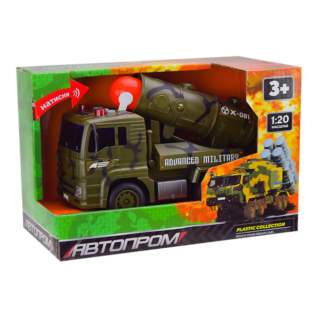 Транспорт і спецтехніка - Техніка Автопром Advanced military в асортименті (AP9904ABCD)#8