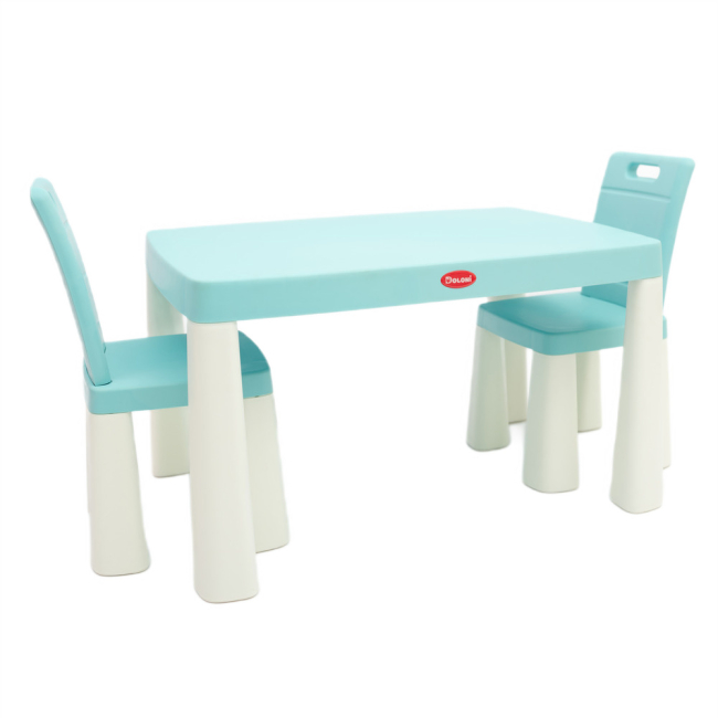 Дитячі меблі - Ігровий стіл та стільці Doloni блакитно-білий (04680/7)#2