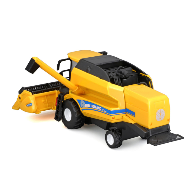 Транспорт і спецтехніка - Зернозбиральний комбайн Bburago Farm New Holland TC5.90 (18-31721)#3