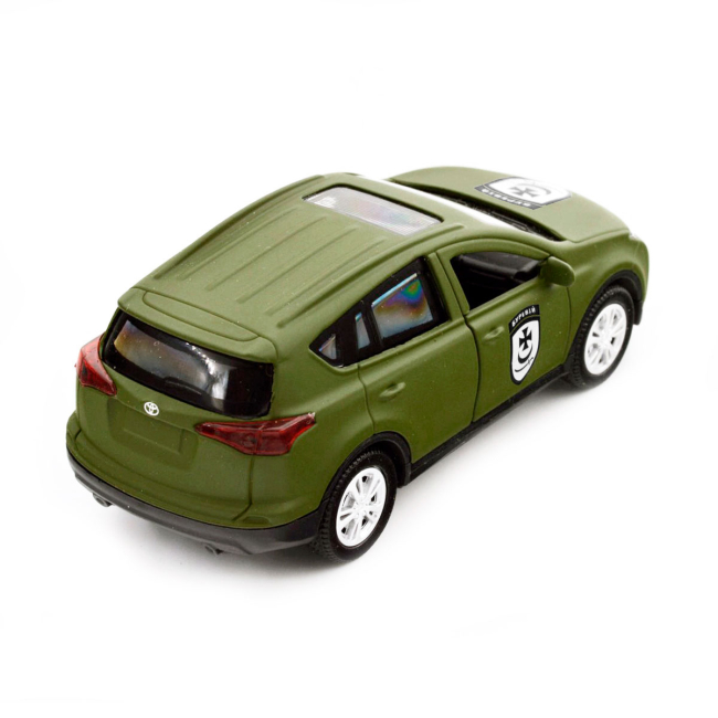 Транспорт і спецтехніка - Позашляховик TechnoDrive Шеврони Героїв Toyota RAV 4 Буревій (KM6198)#6