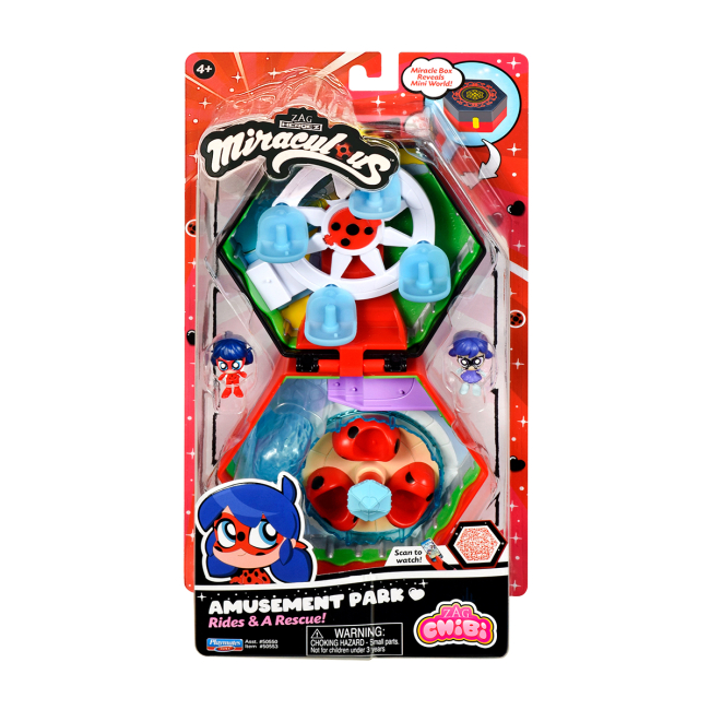 Фігурки персонажів - Ігровий набір Miraculous Chibi Парк розваг (50553)#7