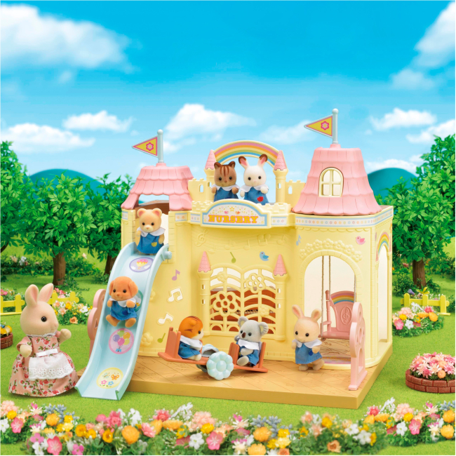 Фігурки тварин - Подарунковий набір Sylvanian Families Дитячий садок Замок (5670)#6