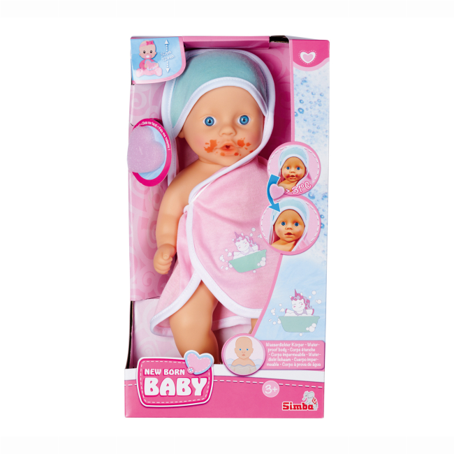 Пупси - Пупс New Born Baby Купання (5030006)#2