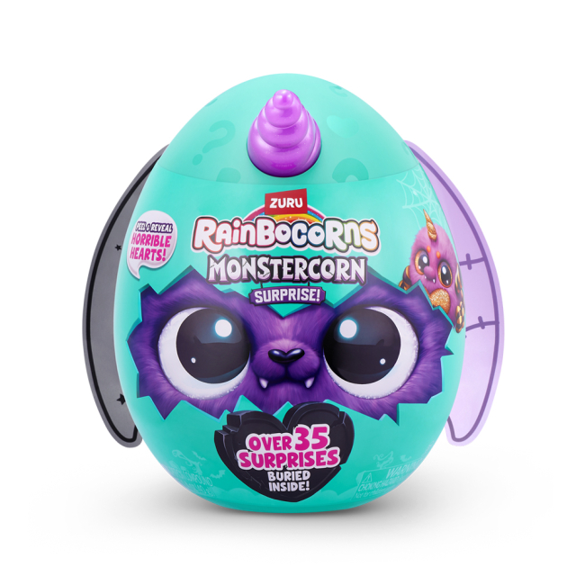 М'які тварини - М'яка іграшка-сюрприз Rainbocorns-B Monstercorn surprise (9297B)#4