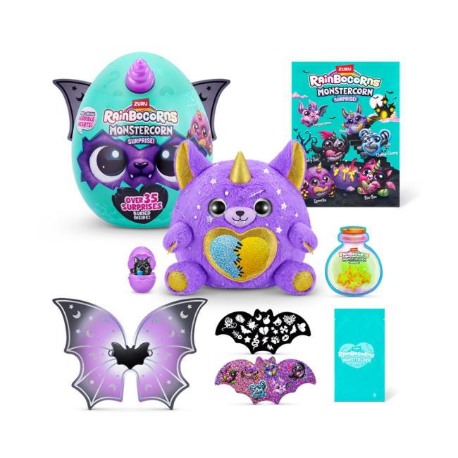 М'які тварини - М’яка іграшка-сюрприз Rainbocorns-G Monstercorn surprise (9297G)#2
