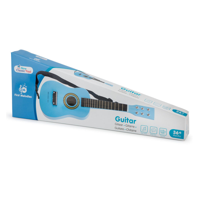 Музичні інструменти - Музичний інструмент New Classic Toys Гітара блакитна (10342)#4