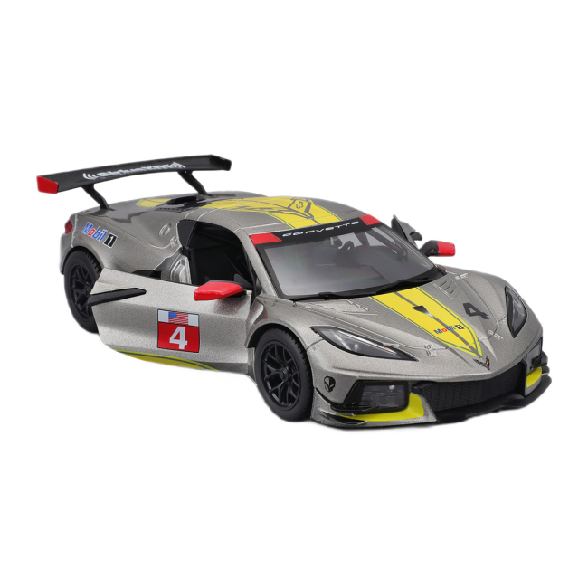 Автомоделі - Автомодель Bburago Chevrolet Corvette C8 R (18-28024)#5