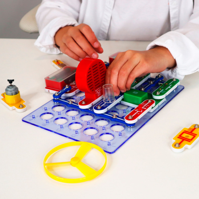 Наукові ігри, фокуси та досліди - Електронний конструктор Doka Енергія звуків 201 схема (D70706)#6