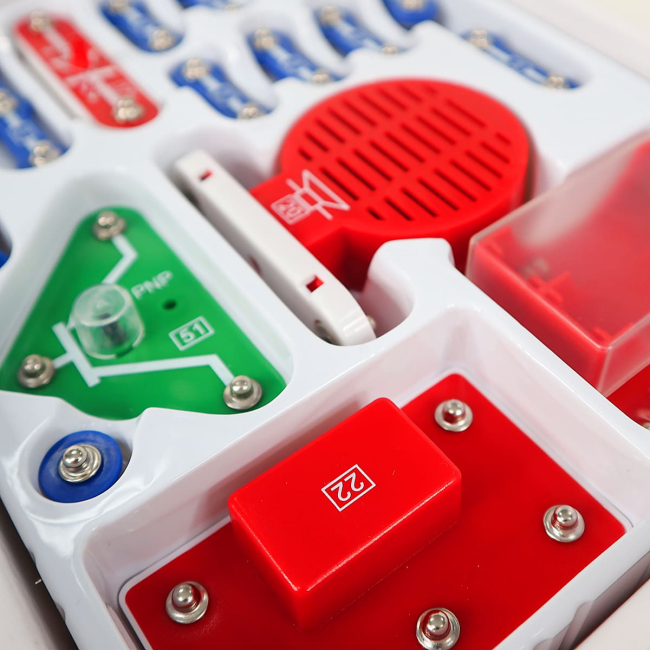 Наукові ігри, фокуси та досліди - Електронний конструктор Doka Перші кроки в електроніці В 15 схем (D70710)#5