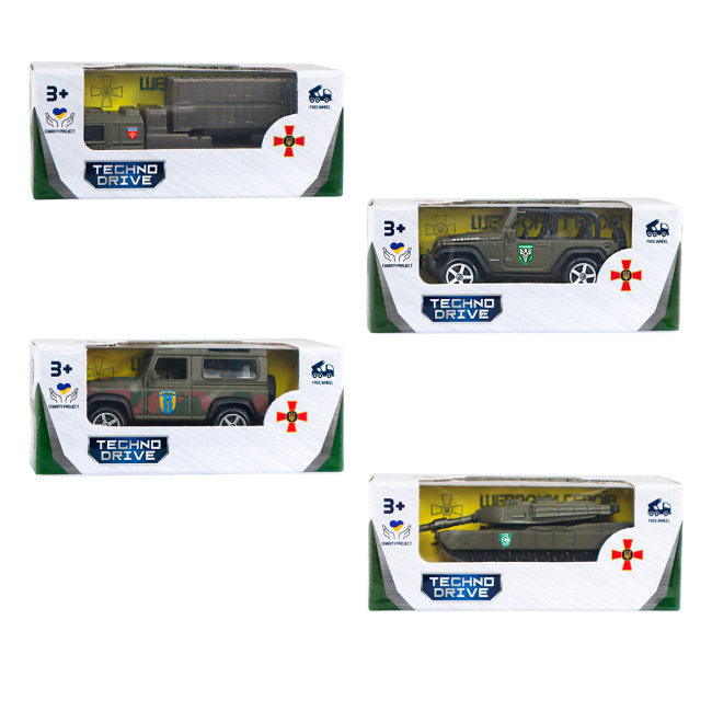 Транспорт і спецтехніка - Техніка TechnoDrive Шеврони Героїв S2 в асортименті (250350W2)#5