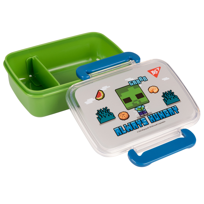 Ланч-бокси - Ланчбокс Yes Minecraft зелено-сірий 420 мл (708054)#2