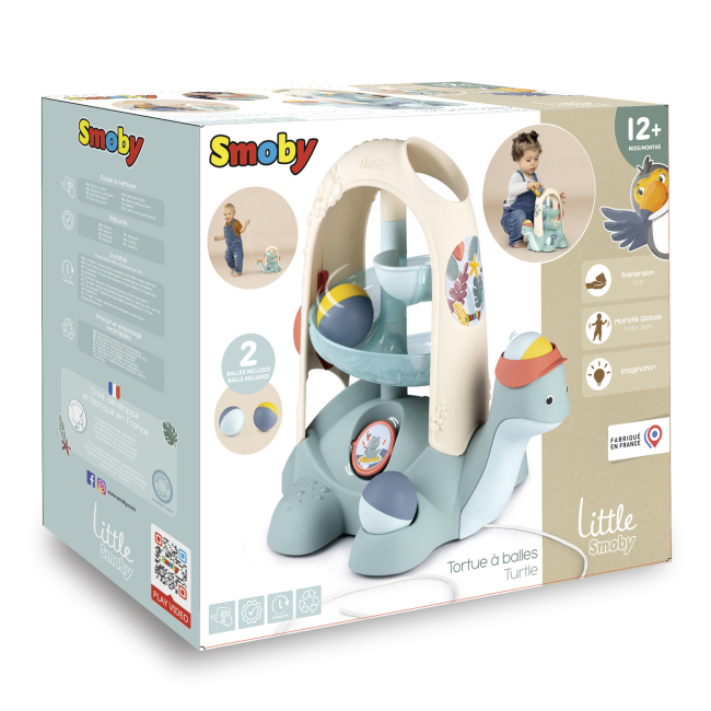 Розвивальні іграшки - Розвивальна іграшка Smoby Little Черепашка 2 в 1 (140310)#2