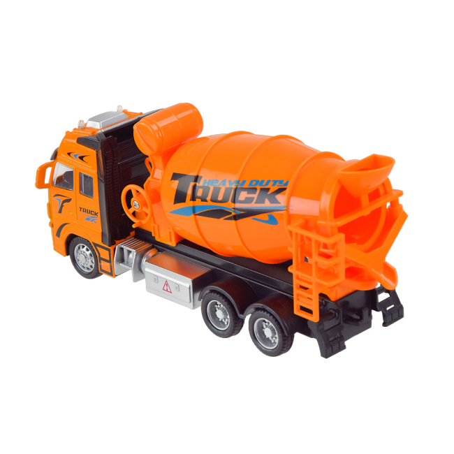 Транспорт і спецтехніка - Бензовоз Автопром інерційний 1:38 (AP7512B)#2