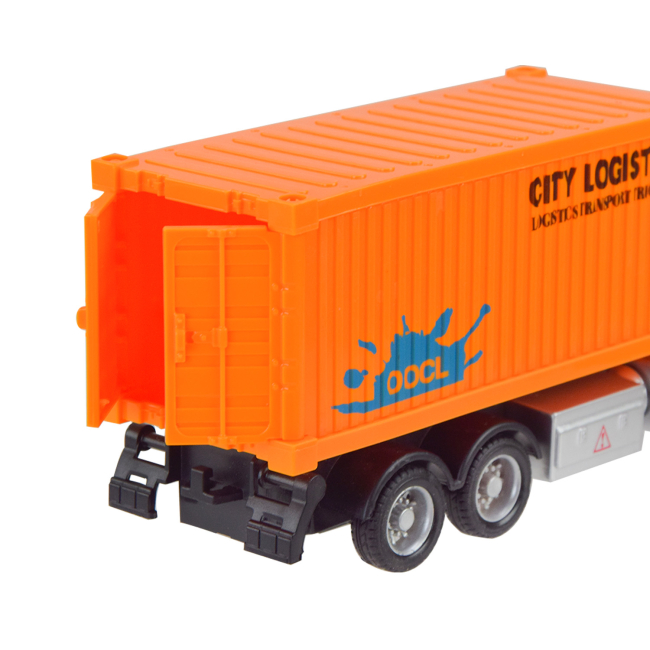 Транспорт і спецтехніка - Вантажівка Автопром інерційна 1:38 (AP7514D)#2