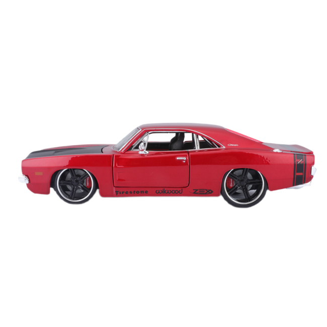 Автомоделі - Автомодель Maisto 1969 Dodge Charger R/T (32537 met. red)#2