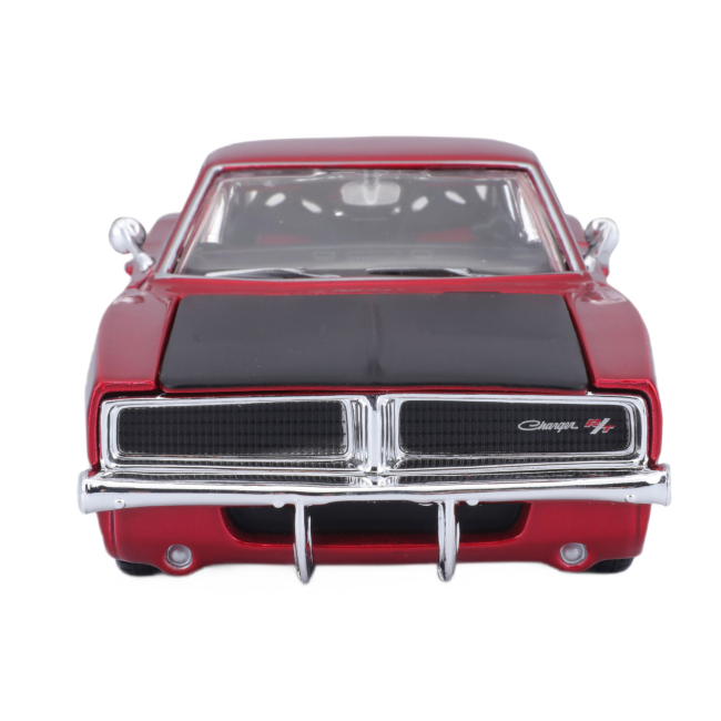 Автомоделі - Автомодель Maisto 1969 Dodge Charger R/T (32537 met. red)#4