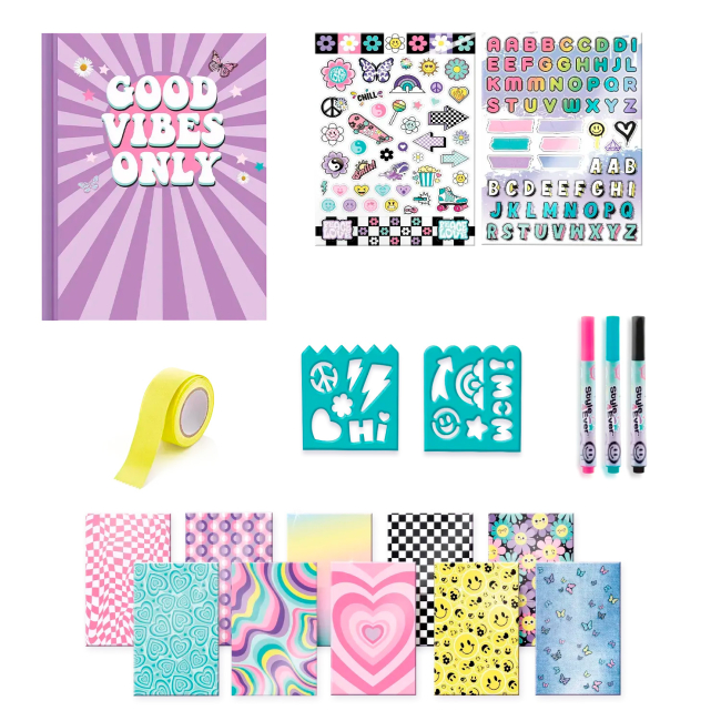 Набори для творчості - Набір для творчості Canal Toys DIY Style 4 Ever Cкрапбукінг Щоденник для таємниць (OFG298)#4