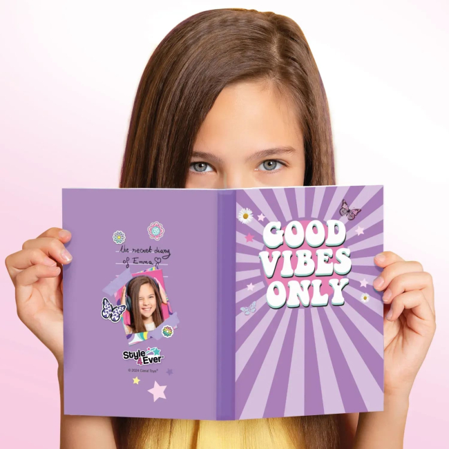 Набори для творчості - Набір для творчості Canal Toys DIY Style 4 Ever Cкрапбукінг Щоденник для таємниць (OFG298)#6