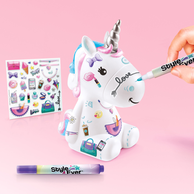 Набори для творчості - Набір для творчості Canal Toys DIY Style 4 Ever Мої улюбленці Родина сяючих єдинорогів (OFG287)#4