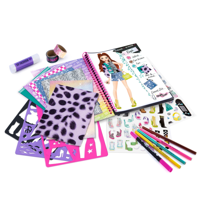 Набори для творчості - Набір для творчості Canal Toys Style 4 Ever Портфоліо дизайнера (OFG285)#3