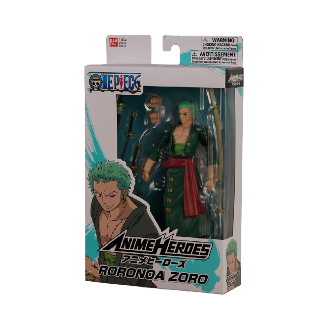 Фігурки персонажів - Ігрова фігурка Bandai Anime Heroes One Piece Ророноа Зоро (123548)#8