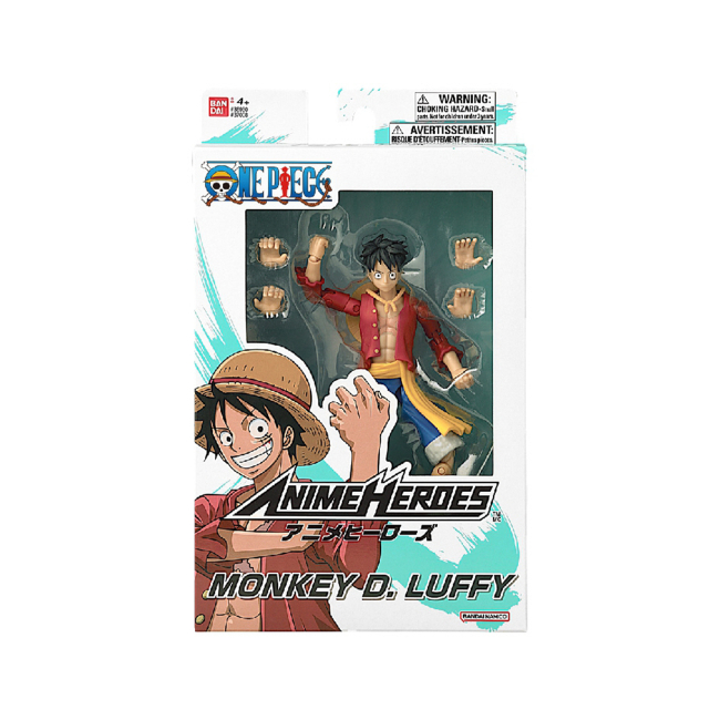 Фігурки персонажів - Ігрова фігурка Bandai Anime Heroes One Piece Манкі Д. Луффі (123552)#7