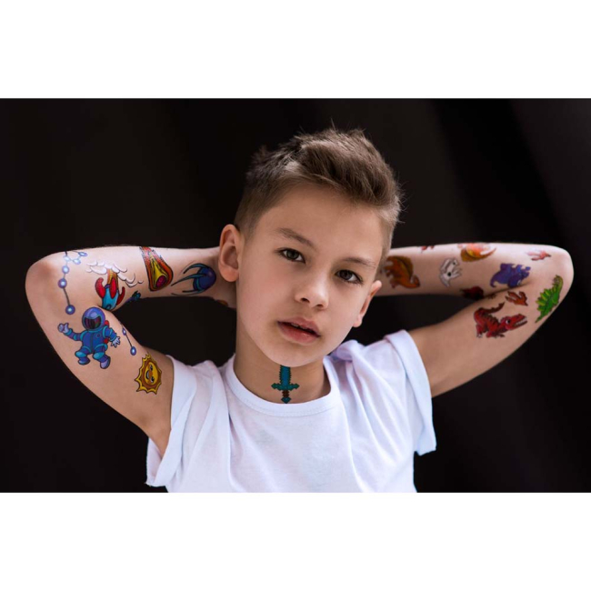 Косметика - Набір тату для тіла Arley Sign Динозаври (1303)#5